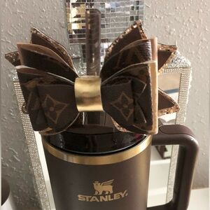 Large Layered Stanley Bows with Gold Accents (2 available)